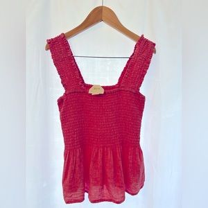 Women’s Maeve by anthropology halter top in pink X small excellent condition